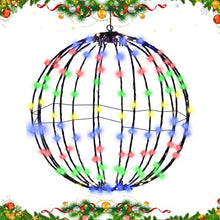 Christmas Christmas Christmas Planter Balls, Metal Christmas Sphere Lights Outdoor, Wearbaara Upiplysta Party Decorations, Glowing Holiday Decor with Long Time Use, Hanging Party Globes for Porch