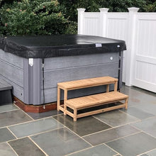 Teak Hot tub Step 48" (120 cm)