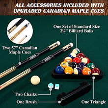 Barrington Billiards Arlington Slate-Tech Pool Table Dark Wood Grain/Green