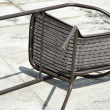 RFBXZPTADNU Weatherproof & UV-Resistant Rattan Chairs, Outdoor Conversation Bistro Set for Yard, Balcony, Garden(B,60CM)