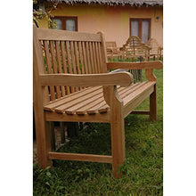 Anderson Teak Patio Lawn Garden Furniture Devonshire 3-Seater Extra Thick Bench