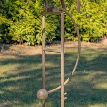 Large Rocking Animals with Flapping Wings Garden Stakes (Bronze, Flying Pig)