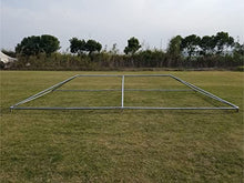 Party Tents Direct 10' x 20' Weekender Frame Canopy with Green White Cover