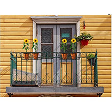 TBNLASS 1Pc Flower Pot Rack Balcony Hanging Plant Stand Display Pendant(Onecolor)