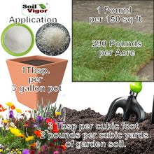 Soil Vigor Water and Fertilizer Reducing Soil Amendments 45 Pounds White