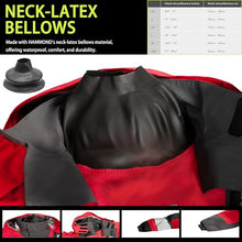 FWG Men's Pro Dry Suit Waterproof Breathable Durable Red