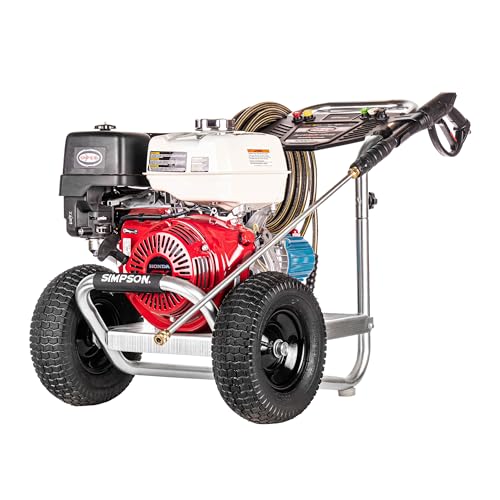 Simpson Aluminum Series 4200 PSI Gas Pressure Washer, 4.0 GPM, Honda GX390