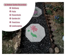 Garden Stepping Stone,Decorative Stone for Garden, Garden Stepping Stone, for Indoor Outside, Lawn Decorative Walking Stone