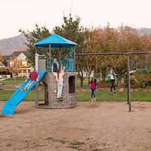 Lifetime Adventure Tower Swing Set Playset Malibu Blue