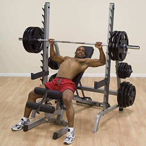 Body-Solid (GPR370) Multi-Press Rack Grey
