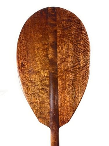 Tikimaster Curly Mango Outrigger Canoe Paddle 60 inches