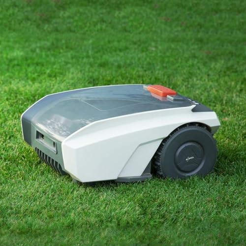 VNATWGOO Mowing Robot, Automatic Lawn Mower, APP Controlled, Self-Charging Robotic Lawn Mowers, with Optical Navigation, Obstacle Avoidance