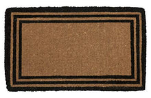 Entryways Handmade Estate Doormat - The One with The Border, 36"x72"