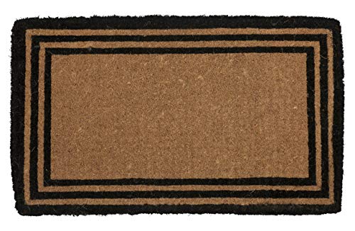 Entryways Handmade Estate Doormat - The One with The Border, 36"x72"