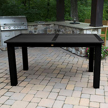 Highwood Weatherly 7pc Rectangular Dining Set 72" x 42" Black