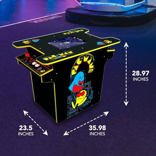 ARCADE1UP PAC-MAN Head-to-Head Arcade Table Black Series Edition