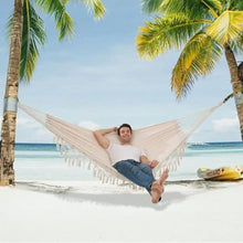 2 Person Hammock with Stand Included,Weight Capacity 700LB Capacity with Hardwood Spreader Bar & Storage bag for Indoor Outside, Patio,Garden,Backyard,Beach