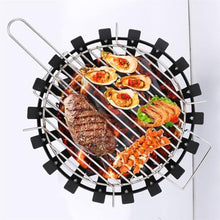TEOYETTSF Waiyeying Thickened 304 Stainless Steel Barbecue Tray Rack Outdoor Grill