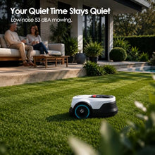 PROUDEER Lawn Mower，No Wire Robot Lawn Mower with Visual+RTK Navigation