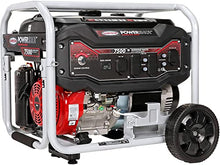 SIMPSON Cleaning SPG7593E Portable Gas Generator and Power Station with Electric Start for Camping, RV, Home Use, Construction, and More, 7500 Running Watts 9375 Starting Watts