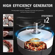 AISINILALAO Wind Power Generator,6000W 12V 24V 48V Vertical Wind Turbine 3 Blade with Charger Controller Low Speed Low Noise for Wind Power, Solar Energy, and Batteries,48v