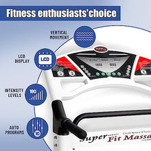 HNLIY Vibrating Plate Workout Machine Black