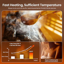 OUTEXER 2-3 Person Steam Sauna Traditional Saunas 240V 3KW Home Spa Room