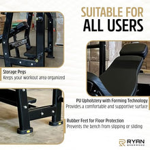 RYAN SHERWOOD Olympic INCLINE BENCH PRESS Black