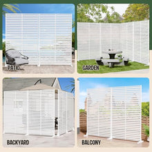 Diyfire Privacy Screen Outdoor 72" HDPE Fence Panel for Patio