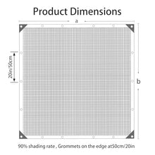 ACFBGFV 90% Outdoor Sun Shade Cloth, 36x 60 ft, Pergola, Deck, and Backyard Patio Sunshade with UV Protection, Heat Resistant HDPE Material, Reinforced Grommets Dark Green