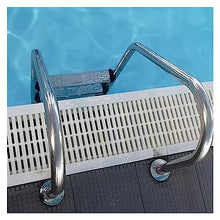 Swimming Pool Ladder, Non-Slip 2/3 Step Stainless Steel Pool Ladder Handrail, Open-air Baths Pool Pedals Handrail, 1.0/1.2/1.5mm Thickness