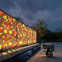 Business Outdoor 3D Dynamic Falling Leaf Projector Light, 40W-200W Waterproof Landscape Lamp for Commercial & Holiday Atmosphere Lighting(100W/3D Dynamic)