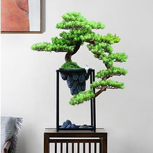 YXIANG56Q Fake Plants Artificial Plants Bonzai Trees Indoor Large Artificial Bonsai Welcoming Pine Tree Simulation Potted Plant Decorative Fake Tree Bonsai Tree