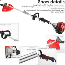 GX35 Walk Behind String Trimmer Gas Brush hog Mower Weed Eater