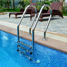 Underground Swimming Pool Ladder, Pool Equipment Climbing Ladder, 250kg Load Capacity, Suitable for Spas and Water Parks(3 Steps)