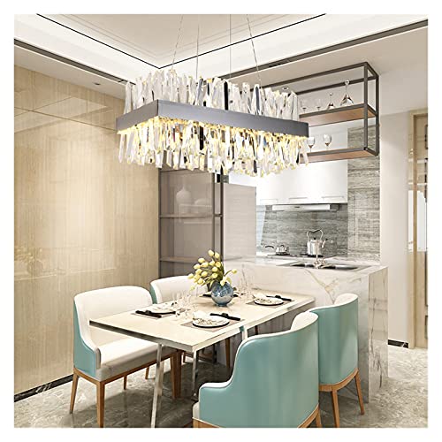 EPIFANIA Ceiling Light, LED Chandeliers, Luxury Modern LED Crystal Chandelier Lighting AC110V 220V Light Fixture Compatible with Dinning Room Living Room