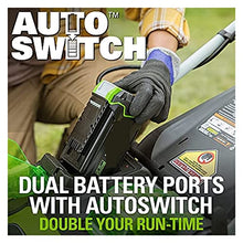 AMYYTL Electric Lawn Mower, 40V 20-Inch Cordless Push Lawn Mower, 4.0Ah + 2.0Ah Battery and Charger Included