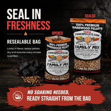 CookinPellets Natural Hardwood Grill Pellets, 5 Flavor Bundle, 25 3lb Bags