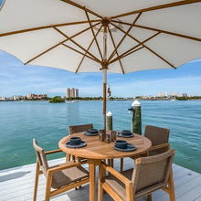 Royal Teak Collection ADT50 Admiral Round Dining Table, 50-Inch