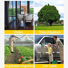 FENOKD Portable Hose Pipe Reel,Portable Retractable Garden Water Hose Reel Cart, Hideaway Hose Reel Box with Hose Includes Multifunction Spray Nozzle.with 20m Hose