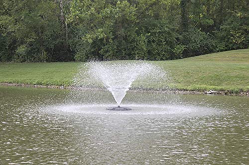 Anjon Manufacturing 3/4HP Floating Fountain with 200-Foot Cord and 4 Nozzles