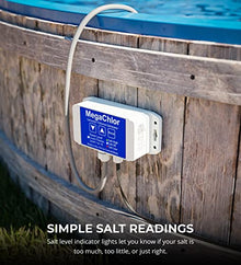 ControlOMatic MegaChlor Saltwater Chlorine Generator for Pools Up to 17,000 Gallons