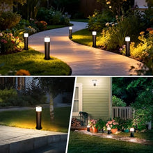 Sofiton Low Voltage Bollard Pathway Lights, 1800K-5000K Adjustable, 5W, LED Landscape Path Lighting for Wet Location, Wired Landscape Lights for Walkway Garden Yard, ORB, Aluminum, ETL Listed, 16PK