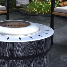 Bonfire Stove Smokeless Magnesium Oxide Portable Matte Black with Compact Durable Lightweight Construction Efficient Burn Technology Premium Quality Design