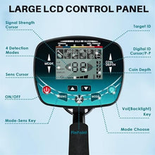 UYCVT Metal Detector, Underground Metal Detector Gold LCD Search Target Id Max Depth Treasure Hunting Pinpointer Waterproof Locate Model