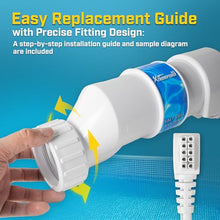 XtremepowerUS Salt Cell Chlorinator Generator Plate 15,000 Gallons Compatible with Hayward W3AQR3 In-Ground Pool Temp. Sensor, Cleaning Stand