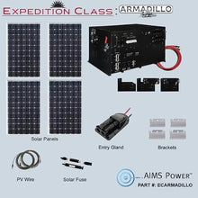 AIMS Expedition Armadillo 760W Solar 3000W All-in-One Solar Kit