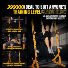 Powertec Fitness Workbench Half Rack Yellow