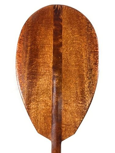 Tikimaster Premium Watermark Curls Mango Canoe Paddle 60 Inches