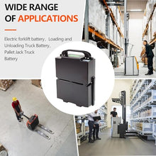 JHKJ 48V 20Ah 30Ah Electric Forklift Battery 48V Pallet Truck Lithium Iron Phosphate Battery with Handle and BMS for MT16/20 Motor,48v 30ah